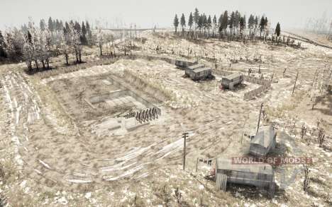 In the Russian province 2 for Spintires MudRunner