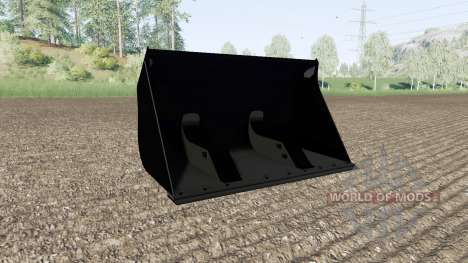 Bucket with a large volume for Farming Simulator 2017