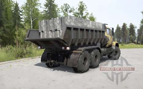 KrAZ-6322 for Spintires MudRunner