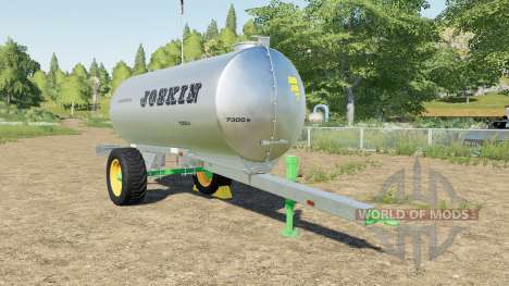 Joskin AquaTrans 7300 S milk for Farming Simulator 2017