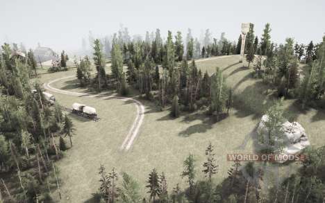 Village for Spintires MudRunner