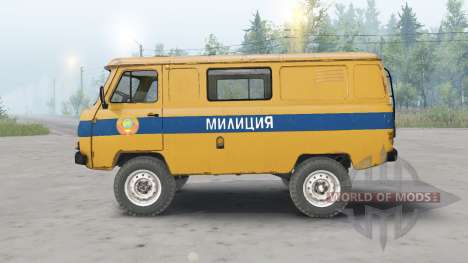 UAZ-3962 USSR Police for Spin Tires