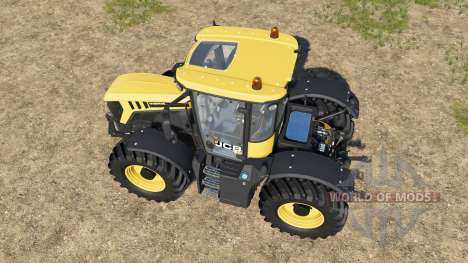 JCB Fastrac 4220 with engine configuration for Farming Simulator 2017