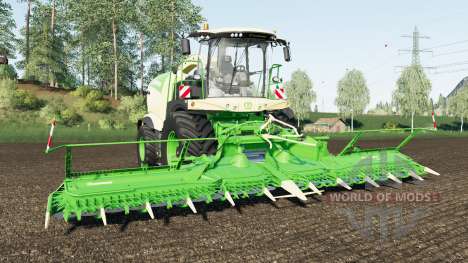 Krone BiG X 1180 wheel color changed for Farming Simulator 2017