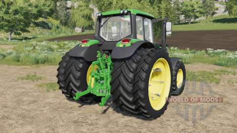 John Deere 6M-series Mitas&Michelin tires for Farming Simulator 2017