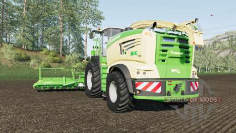 Krone BiG X 1180 with tank 50000 liters for Farming Simulator 2017