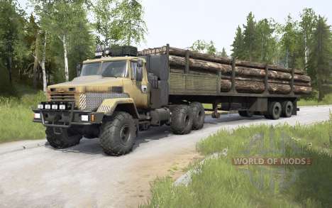 KrAZ-6322 for Spintires MudRunner