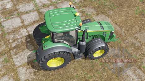 John Deere 8R-series hydraulics&weight for Farming Simulator 2017
