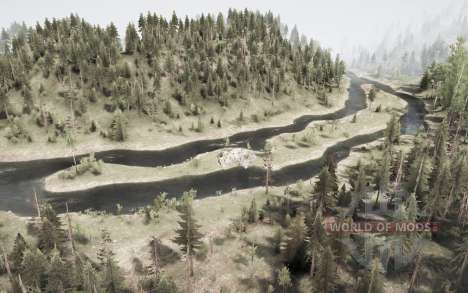 Blue garage for Spintires MudRunner