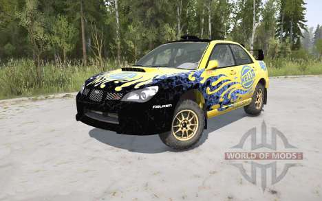 Subaru Impreza WRX STi Rallycar for Spintires MudRunner