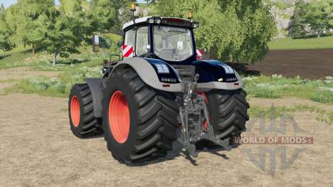 Fendt 1000 Vario Terra tires added for Farming Simulator 2017