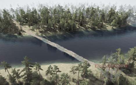 Nizhny Novgorod forests for Spintires MudRunner