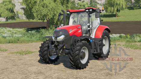 Case IH Maxxum adjusted transmission settings for Farming Simulator 2017