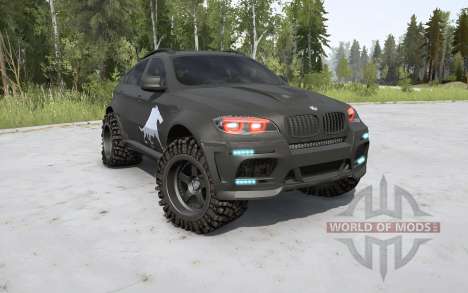BMW X6 BORZ for Spintires MudRunner