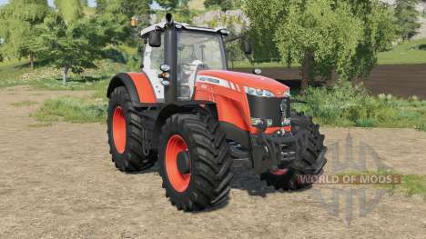 Massey Ferguson 8700 wheel bolts crimped for Farming Simulator 2017