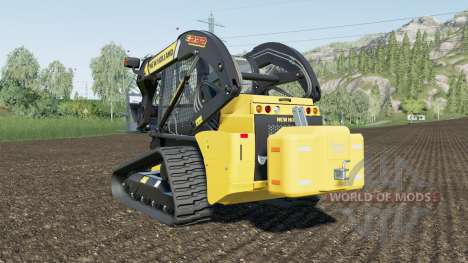 New Holland C232 with attachment weight for Farming Simulator 2017