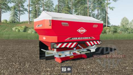 Kuhn Axis 40.2 M-EMC-W Lime Edition for Farming Simulator 2017