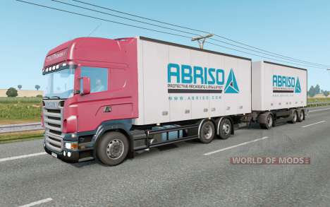 Painted BDF Traffic Pack for Euro Truck Simulator 2
