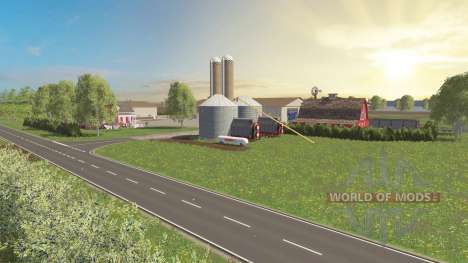 Iowa Farms and Forestry for Farming Simulator 2015