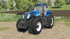 New Holland T8-series new engine configuration for Farming Simulator 2017