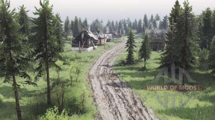 The two banks of the village v3.0 for Spin Tires