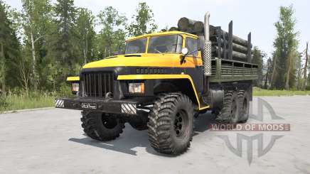 Ural-375Д Major v1.2 for MudRunner