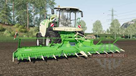 Krone BiG X 1180 can attach dollys for Farming Simulator 2017