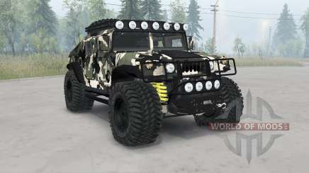HMMWV M-1025 1994 for Spin Tires