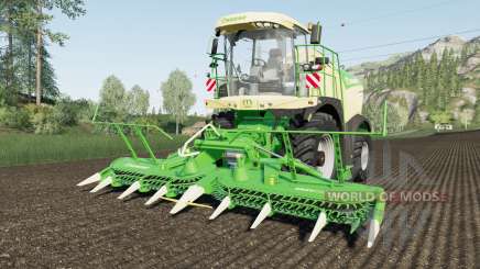 Krone BiG X 580 vivid malachite for Farming Simulator 2017