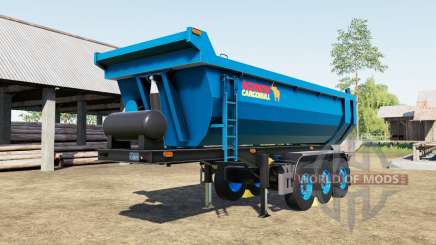 Schmitz Cargobull S.KI rich electric blue for Farming Simulator 2017
