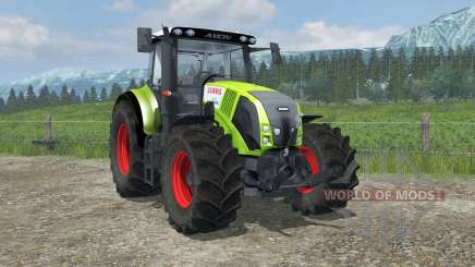 Claas Axion 820 suspension axis wheel steering for Farming Simulator 2013