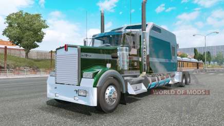 Kenworth W900L county green for Euro Truck Simulator 2