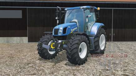 New Holland T6.160 no brackets for Farming Simulator 2015