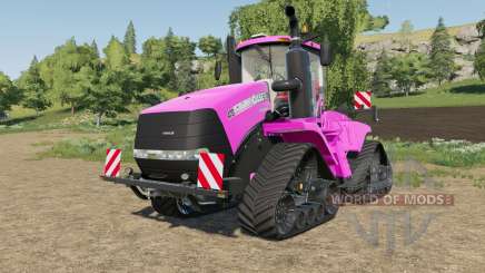 Case IH Steiger Quadtrac in color pink for Farming Simulator 2017