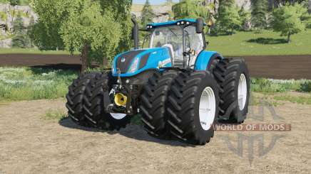 New Holland T7-series Michelin double wheels for Farming Simulator 2017