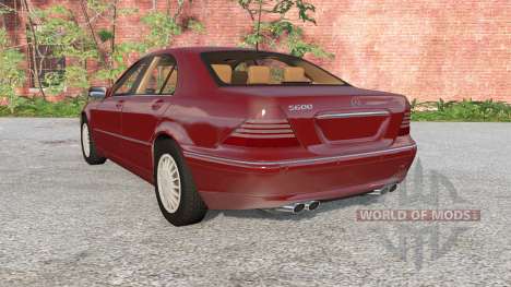 Mercedes-Benz S 600 for BeamNG Drive