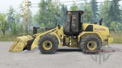 New Holland W170C for Spin Tires