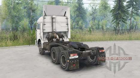 KamAZ-54115 for Spin Tires