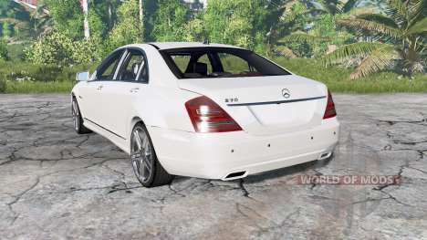 Mercedes-Benz S 600 for BeamNG Drive