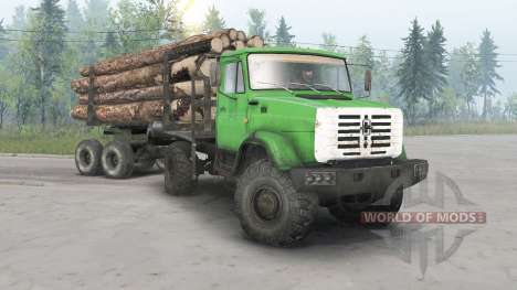 ZIL-4334 4x4 for Spin Tires
