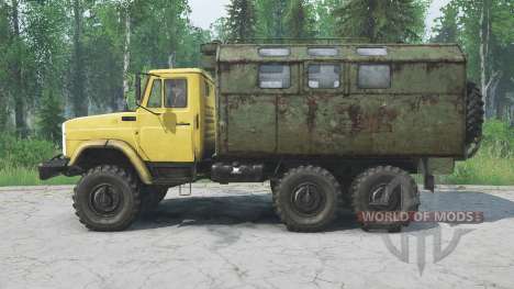 ZIL-4334 for Spintires MudRunner