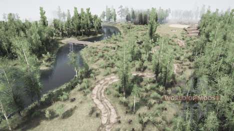 Grabowska taiga for Spintires MudRunner