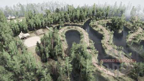 Grabowska taiga for Spintires MudRunner