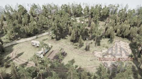 Dead forest for Spintires MudRunner