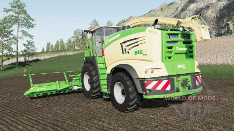 Krone BiG X 1180 adds capacity for Farming Simulator 2017