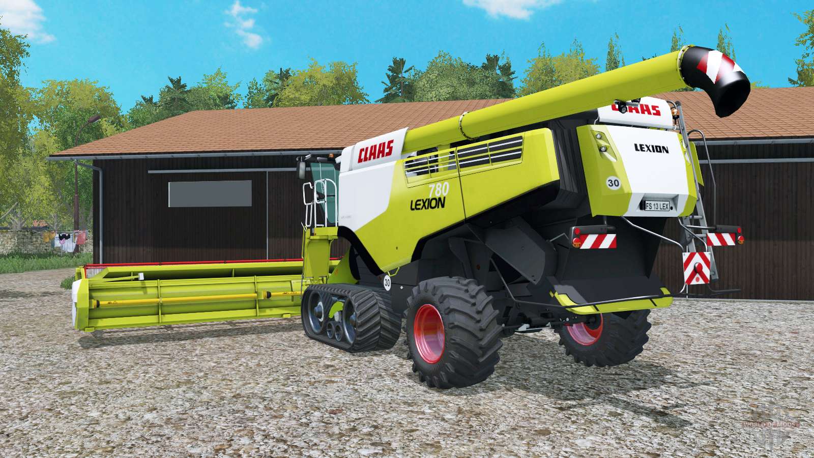 Claas Lexion 780 la rioja for Farming Simulator 2015