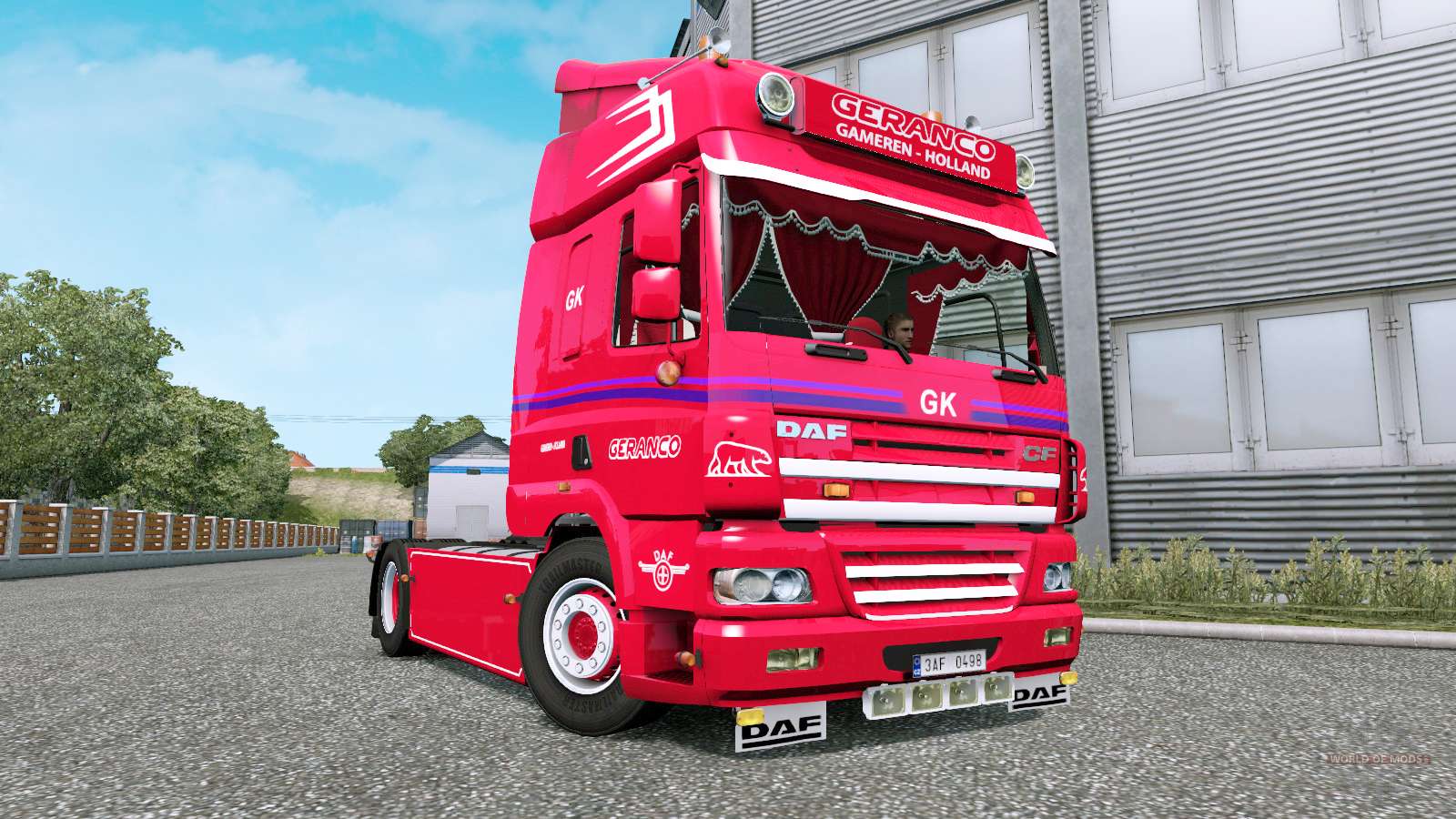 Daf Cf Geranco V11 For Euro Truck Simulator 2