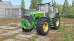 John Deere 8030 adjusting the steering for Farming Simulator 2017