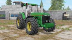John Deere 8400 interactive buttons for Farming Simulator 2017