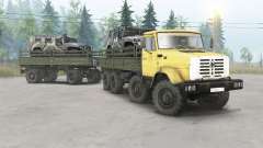 ZIL-133ГМ 8x8 for Spin Tires